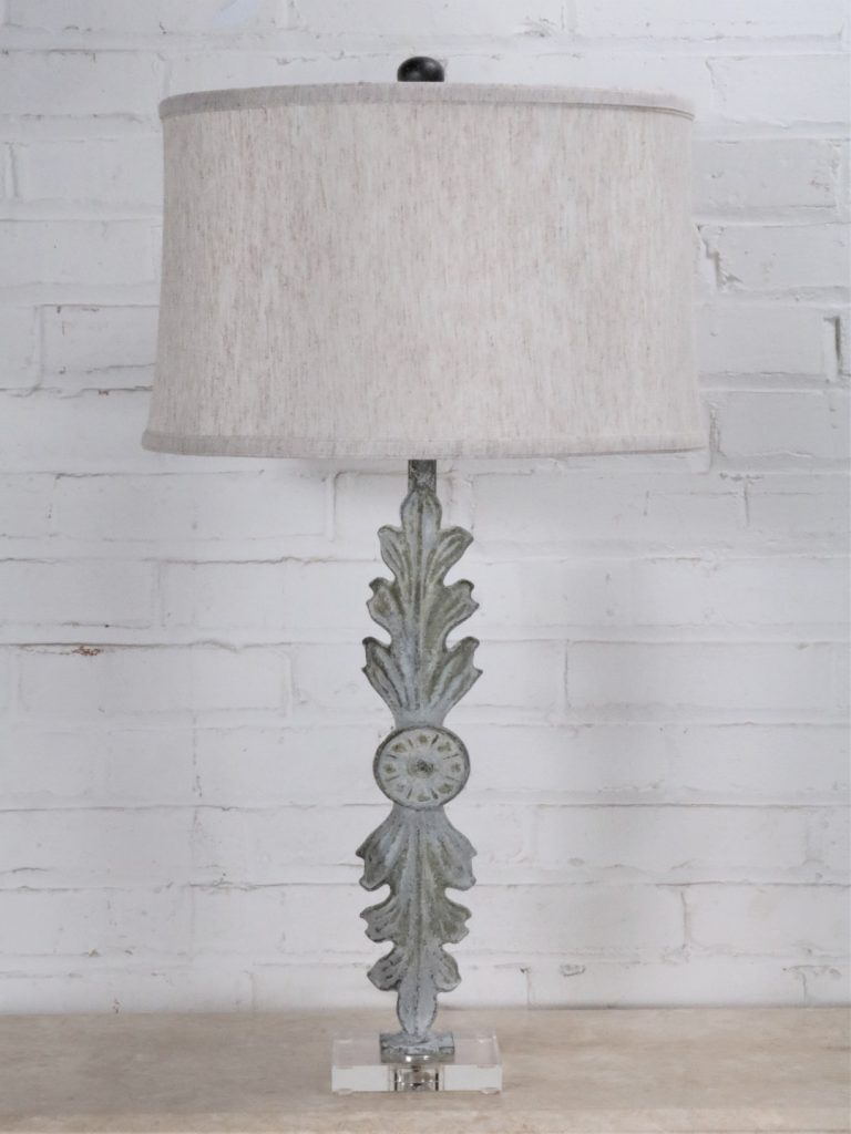 Leaf Table Lamp with Acrylic Base