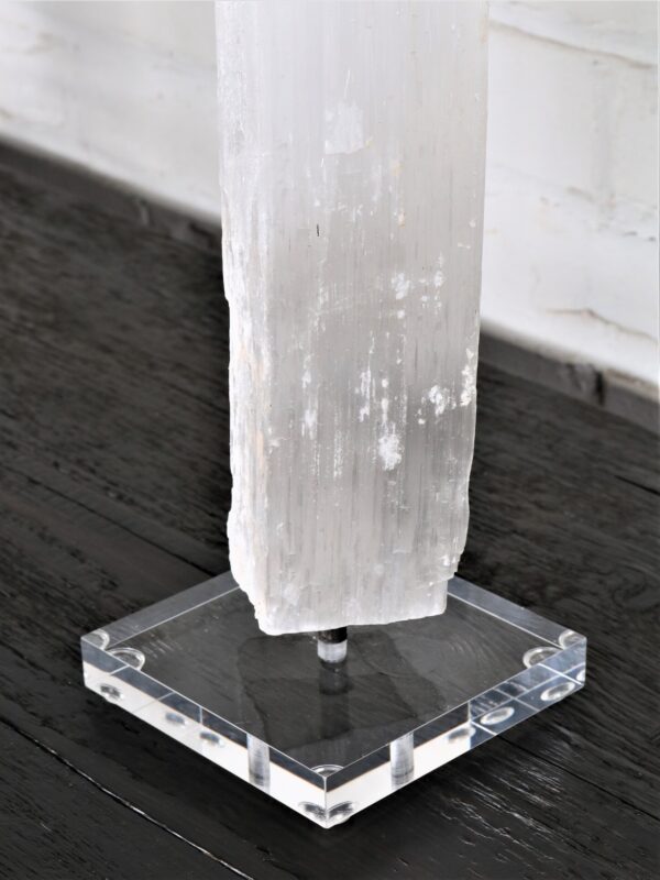 Selenite Crystal on Acrylic Base