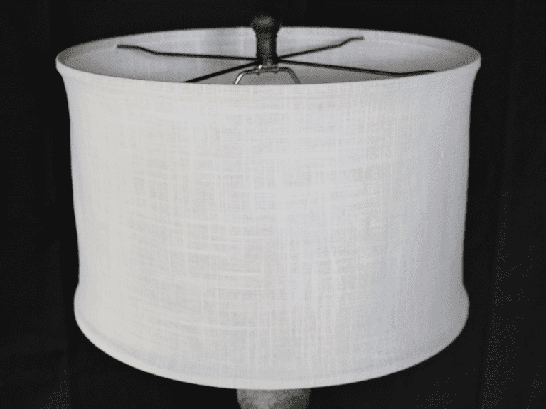 Drum Shaped Linen Lamp Shade
